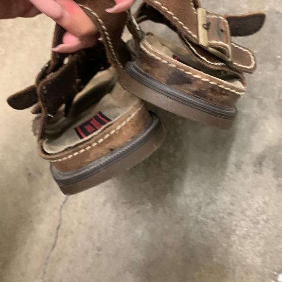 Urban explorer Men brown leather fishermen sandals - Picture 3 of 6